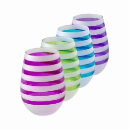 8 Banda Beverage Assorted 4 Colors (2 Each)