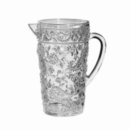 Acrylic Paisley Pitcher - Clear 2.5 qt