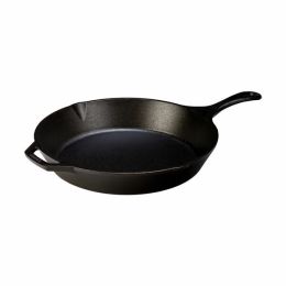 Lodge Seasoned Cast Iron Skillet (size: 13.25inch)