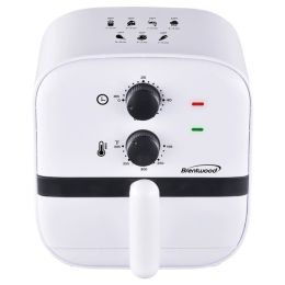 Brentwood Appliances  1-Quart 700-Watt Electric Air Fryer (Color: White)